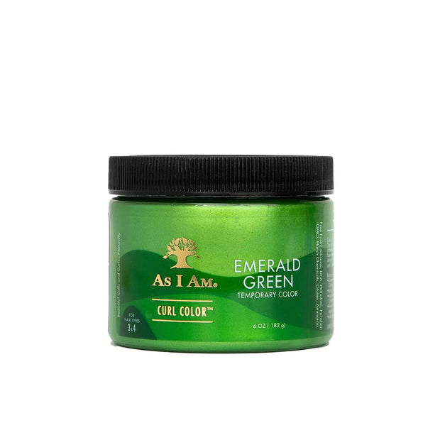 As I Am Curl Color Emerald Green