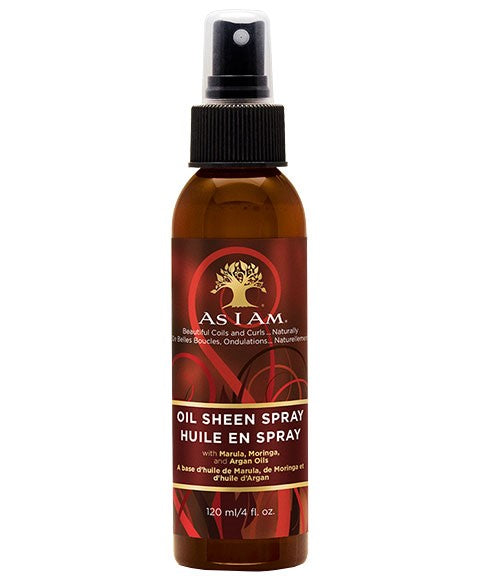 As I Am Oil Sheen Spray 4oz