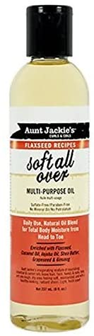 Aunt Jackie's Soft All Over Multi-Purpose Oil 8oz