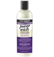 Aunt Jackie's Power Wash Intense Moisture Clarifying Shampoo 12oz