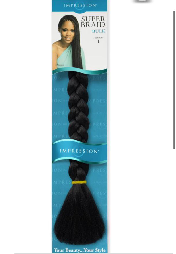 Impression Super Braid Bulk Colour 1