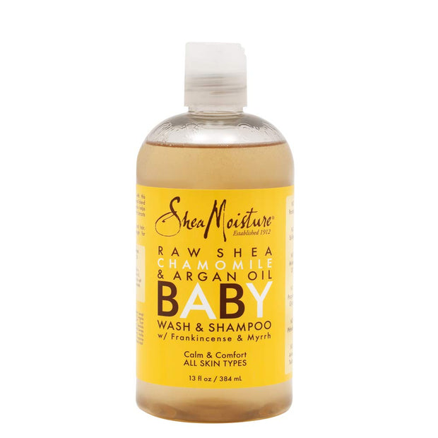 Raw Shea Chamomile & Argan Oil Baby Wash & Shampoo 13oz