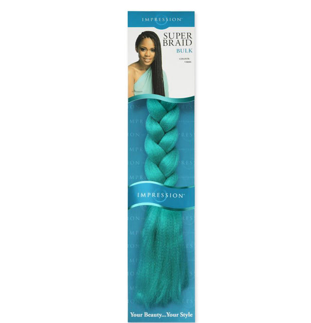 Impression Super Braid Bulk Colour Virdis