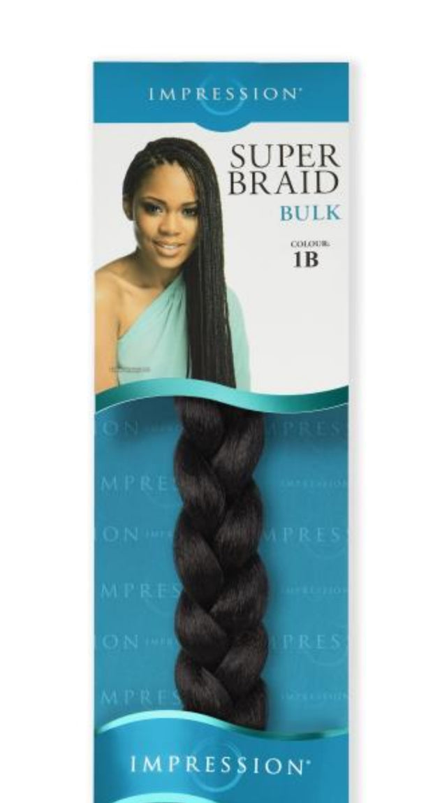 Impression Super Braid Bulk Colour 1B