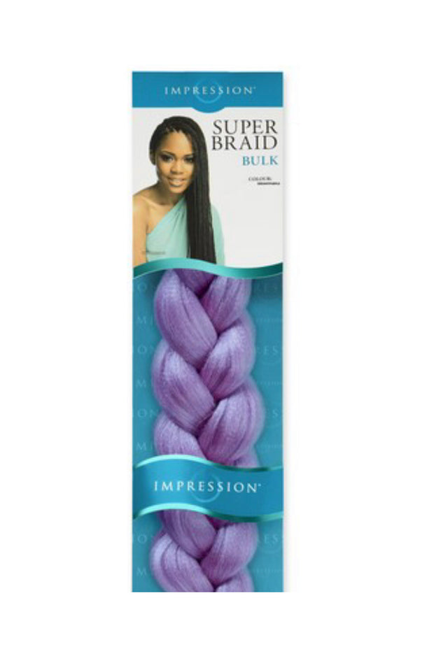 Impression Super Braid Bulk Colour Dreamy Purple