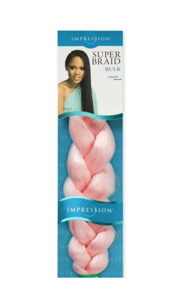 Impression Super Braid Bulk Colour Pastel Pink