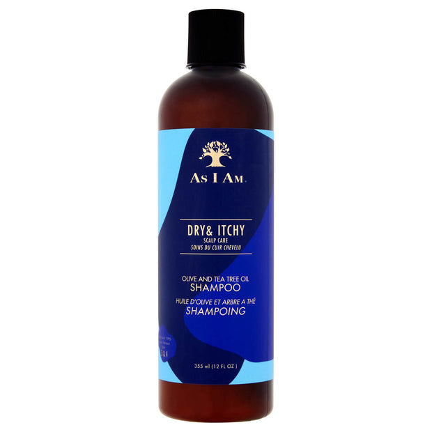 As I Am Dry & Itchy Olive & Tea Tree Oil Shampoo 12oz