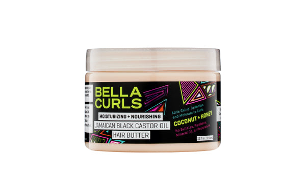 Bella Curls Jamaican Black Castor Oil Hair Butter 12oz