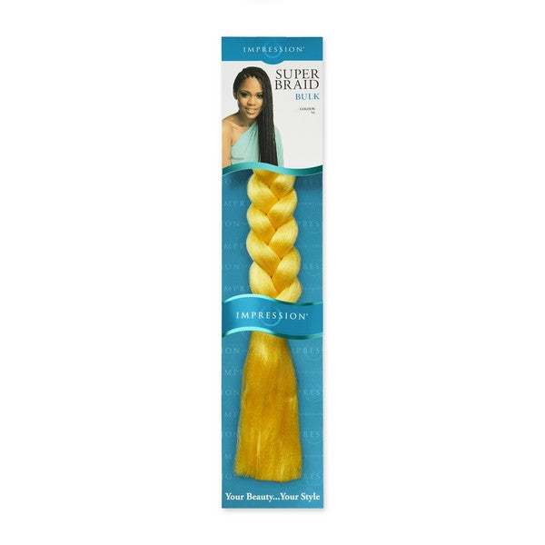 Impression Super Braid Bulk  Colour Yellow